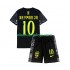 Brasil Neymar JR 10 Cheist the Redeemer Football Shirts Criança Equipamento Primeiro 2024 Manga Curta